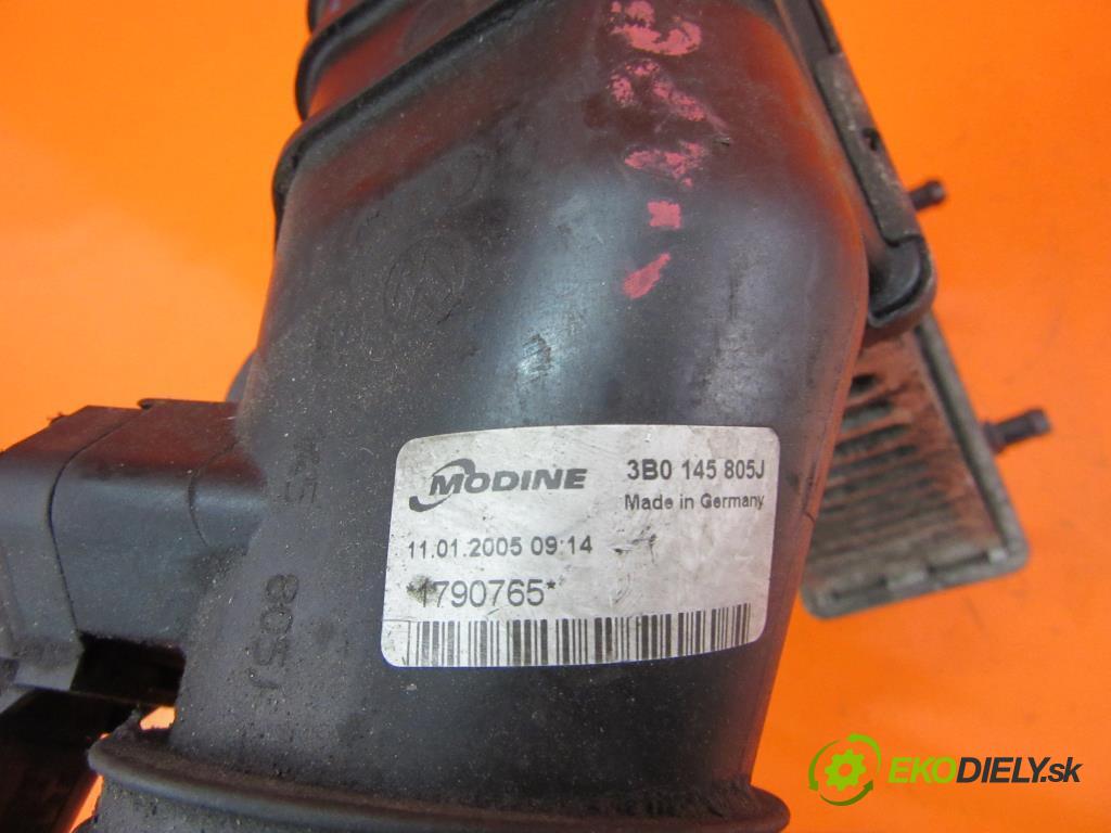 VW PASSAT B5 2.5 TDI AFB, AKN   110 kW 150 km  chladič intercooler 3B0145805J , 0281002399 (Hadice chlazení vzduchu)