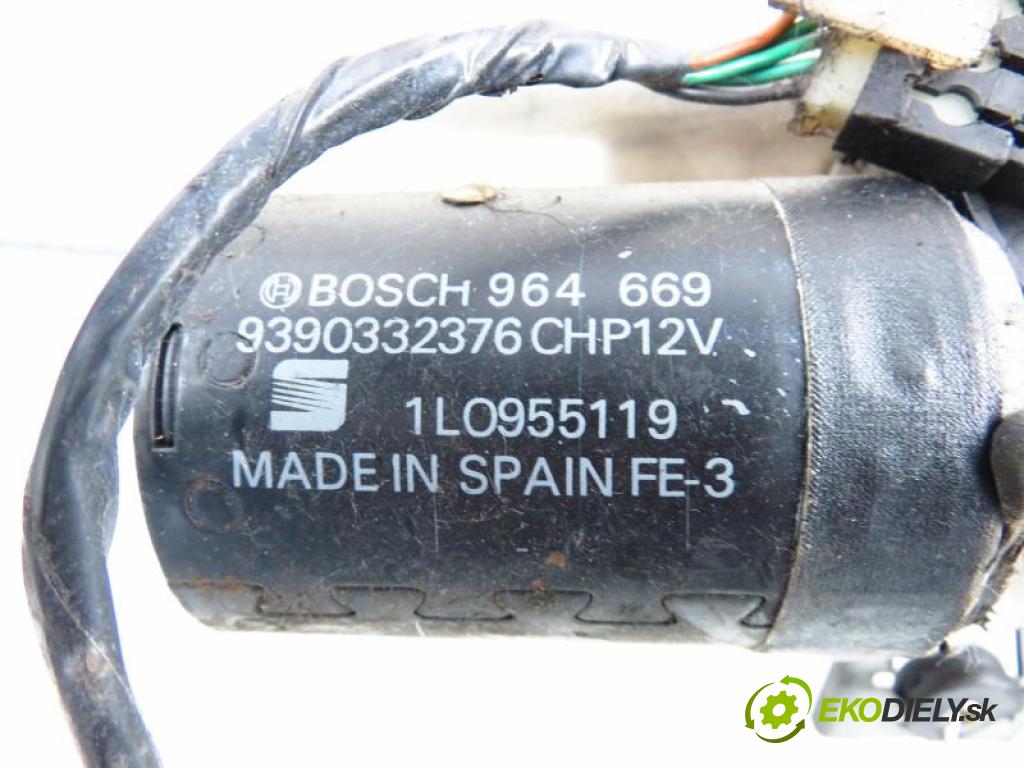 SEAT IBIZA II (6K) 1.9 SDI AEY manual 5 stupňová 47 kW 64 km  motorek stěračů 6K1955023A/6K1955313A/1L0955119 (Ostatní)