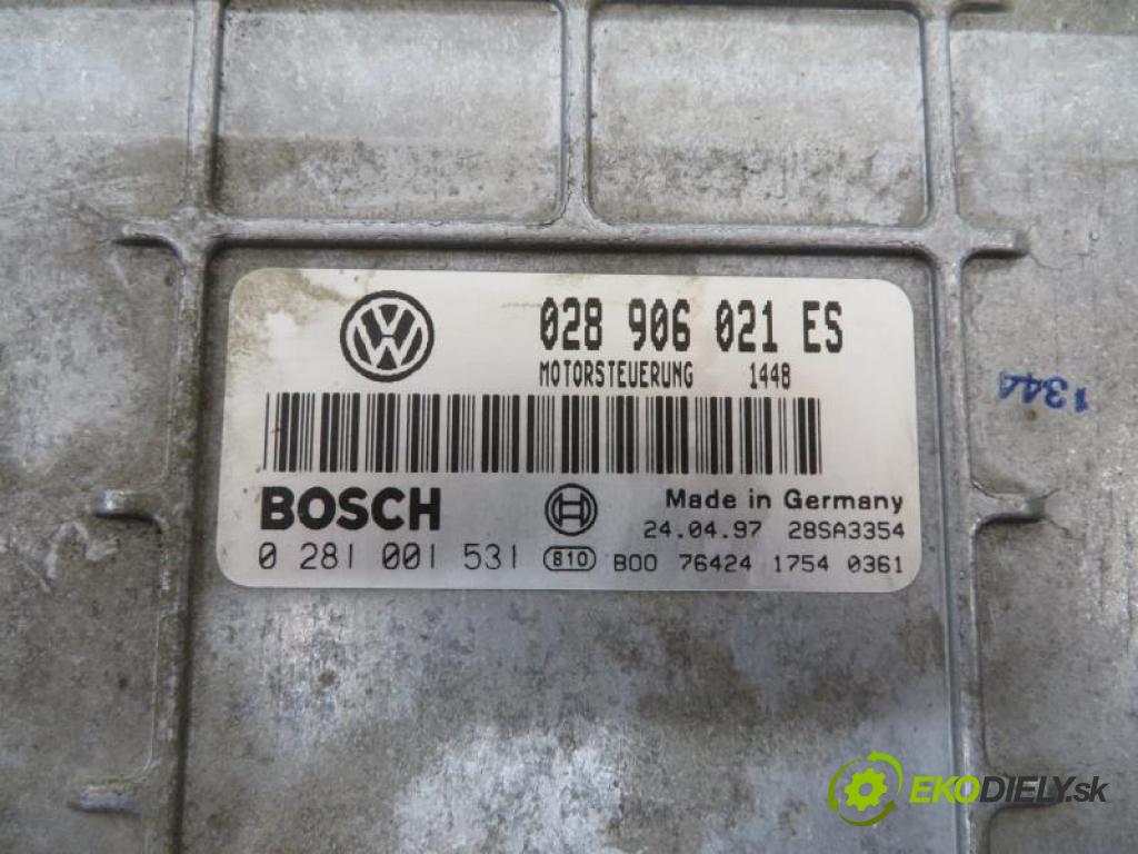 FORD GALAXY MK1 (1995-2000) 1.9 TDI 1Z, AHU, ANU manual 5 stupňová 66 kW 90 km  řídící jednotka motora 028906021ES/0281001531