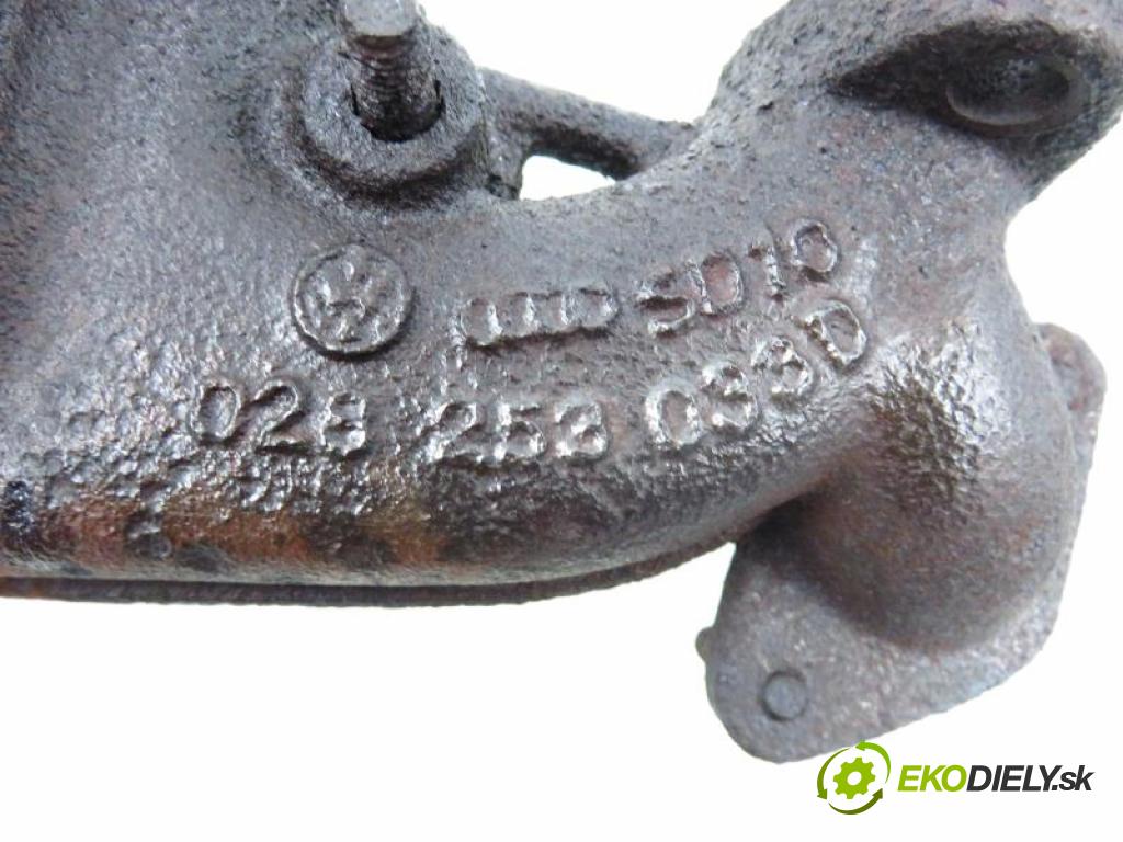 AUDI 80 B4 1.9 TDI 1Z manual 5 stupňová 66 kW 90 km  potrubí výfuk 028253033D (Výfukové potrubí)