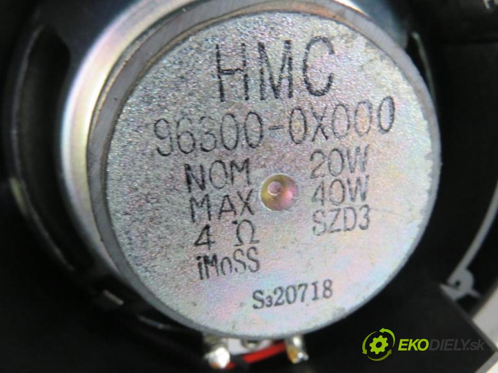 HYUNDAI i10 FL 1.1 12V G4HG manual 5 stupňová 51 kW 69 km  reproduktor Dvere 963020X000 (Reproduktory)
