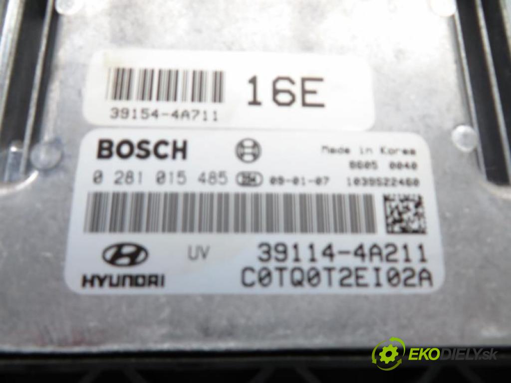 HYUNDAI H1 II    TQ 2.5 CRDI D4CB manual 5 stupňová 125 kW 170 km  řídící jednotka motora 0281015485/391144A21/391544A711