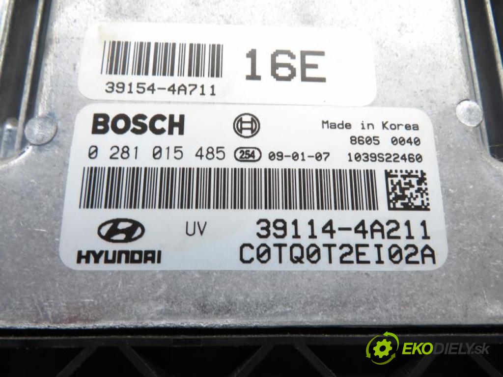 HYUNDAI H1 II    TQ 2.5 CRDI D4CB manual 5 stupňová 125 kW 170 km  řídící jednotka motora 0281015485/391144A21/391544A711