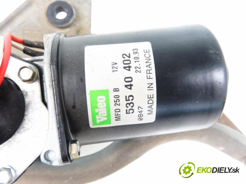 PEUGEOT 405 FL 1.8 LFZ (XU7JP) manual 5 stupňová 74 kW 101 km  motorek stěračů 53540402 (Ostatní)