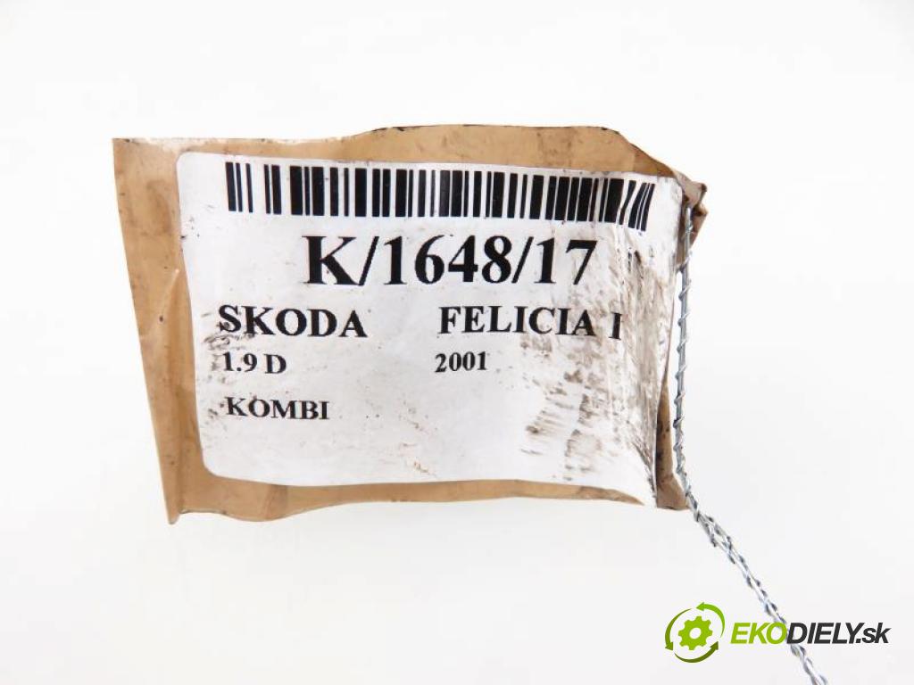 SKODA FELICIA 1.9 D AEF manual 5 stupňová 47 kW 64 km  MCPERSON PP