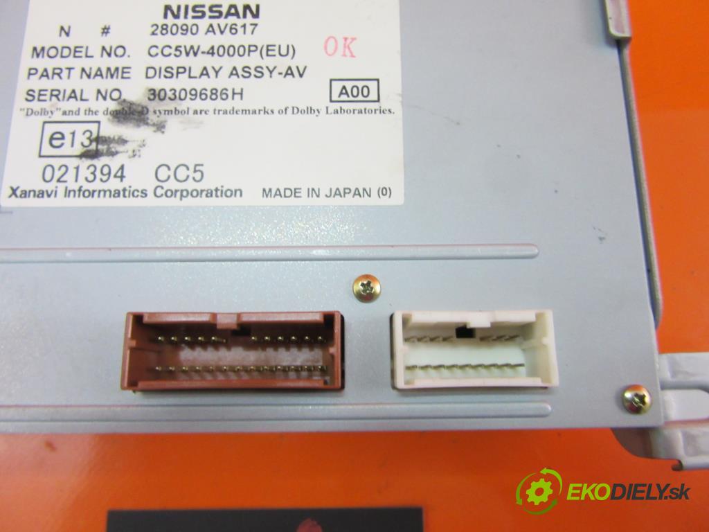 NISSAN PRIMERA P12 2 x konektor