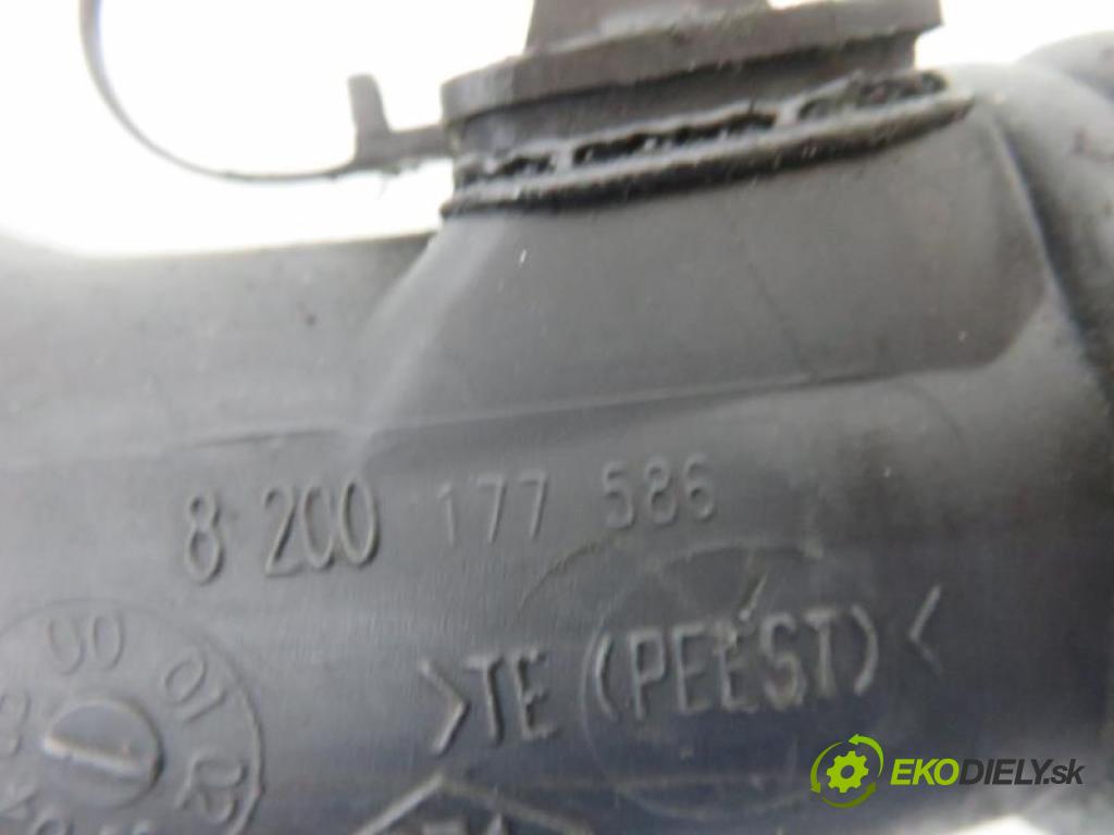 RENAULT LAGUNA II FL 2.2 DCI G9T 700,G9T 702 manual 6 stupňová 110 kW 150 km  Rúra intercoolera turba 8200177586 (Hadice chlazení vzduchu)