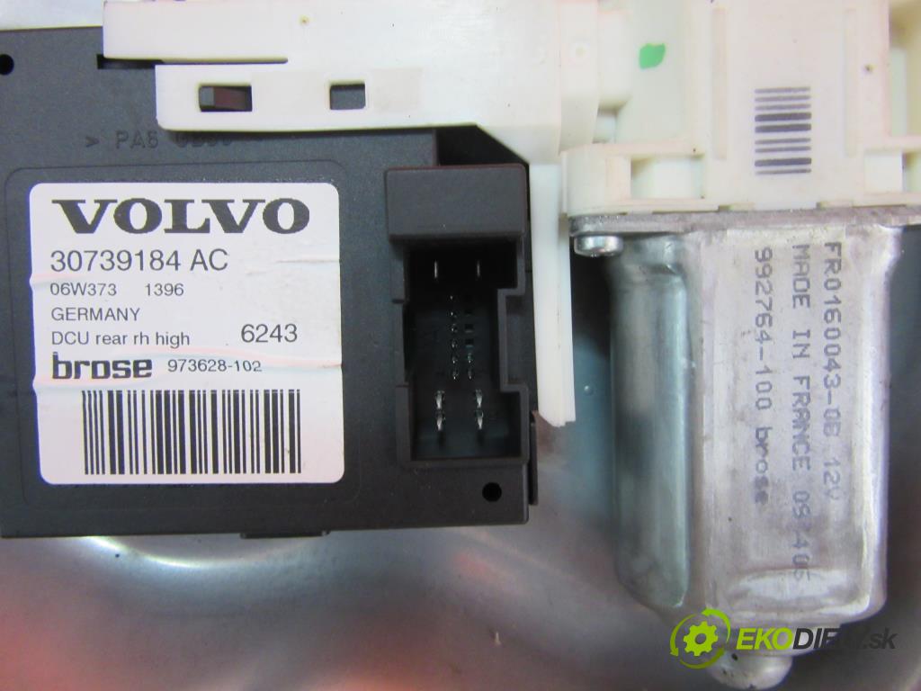 VOLVO V50 (545) 1.6 D D 4164 T   81 kW 110 km  mechanismus oken PTE 8679083 , 30739184AC