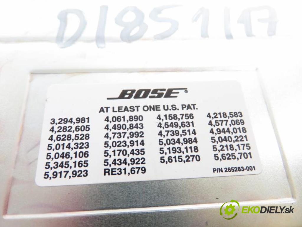 MAZDA CX-7 2.3 MZR DISI TURBO L3-VDT automatic 5 stupňová 191 kW 260 km  Zosilňovač EG2366920A (CD meniče)