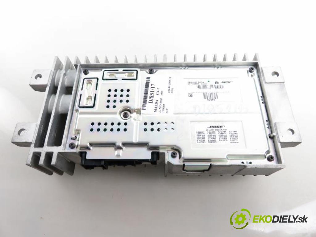 MAZDA CX-7 2.3 MZR DISI TURBO L3-VDT automatic 5 stupňová 191 kW 260 km  Zosilňovač EG2366920A (CD meniče)