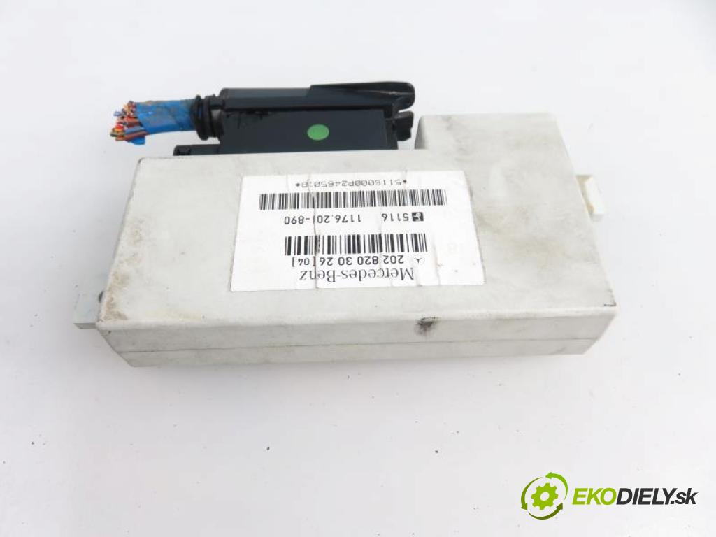 MERCEDES BENZ C W202 2.0 D C 200 D (202.120) OM 601.913 manual 5 stupňová 55 kW 75 km  MODUL alarmu 2028203026/1176201890 (Ostatné)
