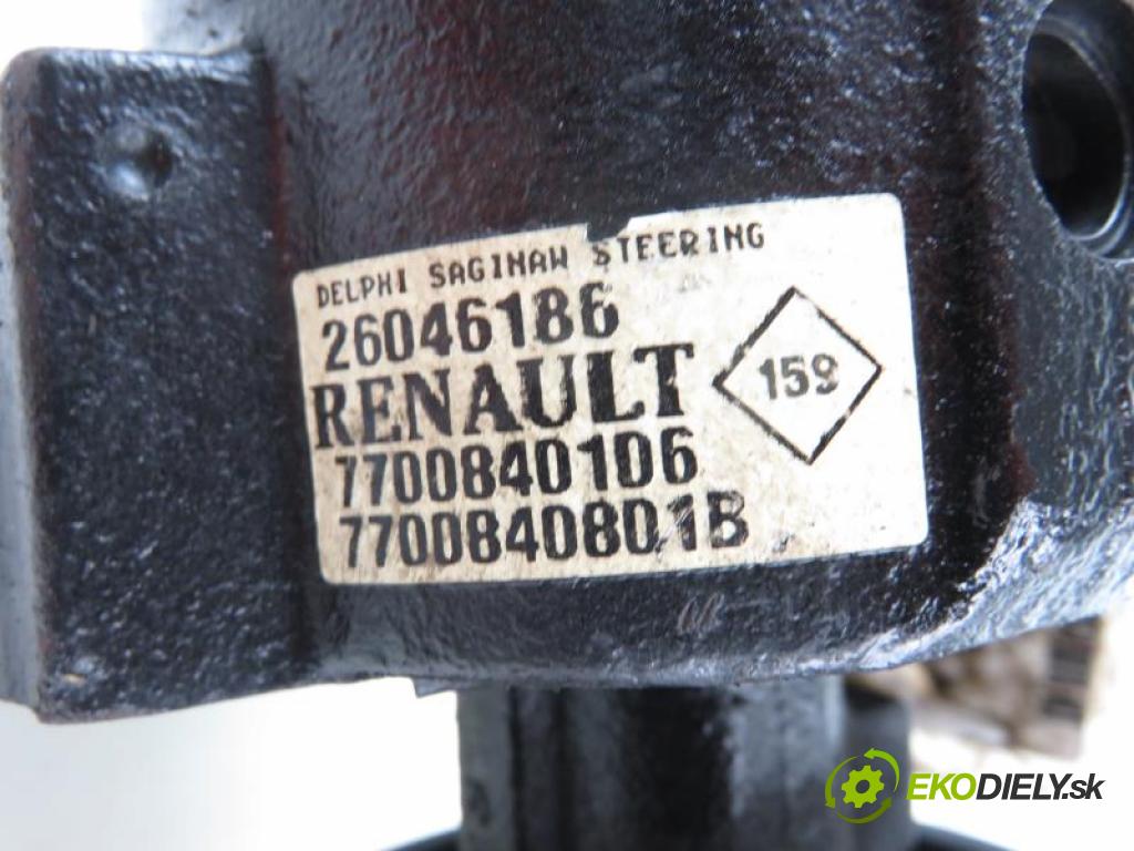RENAULT MEGANE I 1.4 B E7J 764, E7J 626 manual 5 stupňová 55 kW 75 km  Pumpa servočerpadlo 7700840106/7700840801B/26046186 (Servočerpadlá, pumpy riadenia)