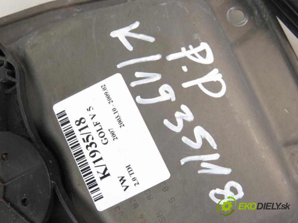 VW GOLF V 5 2.0 TDI BMM manual 6 stupňová 103 kW 140 km  mechanismus oken 1K0959702M/1K0959792J/994856107