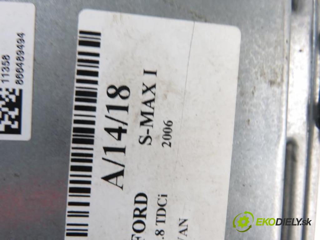 FORD S-MAX I 1.8 TDCi QYWA manual 6 stupňová 92 kW 125 km řídící jednotka motora 5WS40419DT/6G9112A650LD/6DXD