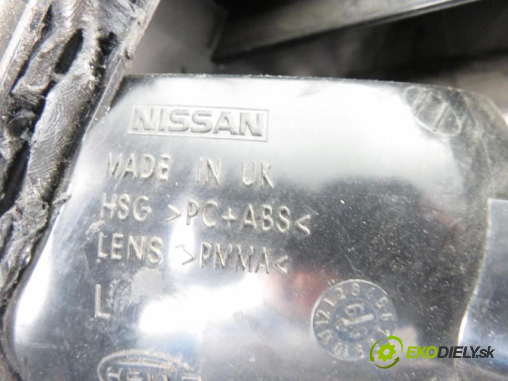 NISSAN ALMERA II N16 2.2 DI YD22DDT manual 5 stupňová 81 kW 110 km  Svetlo ľavé zadné 26555BN010 (Svetlá zadné)
