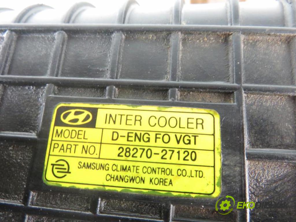 HYUNDAI TRAJET 2.0 CRDI D4EA manual 5 stupňová 83 kW 113 km  chladič intercooler 2827027120 (Hadice chladenia vzduchu)