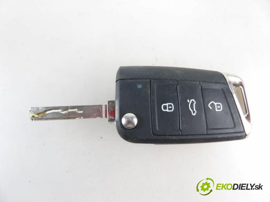 VW GOLF VII 2.0 TDI 4MOTION CRMB, CKFC, CRLB manual 5 stupňová 110 kW 150 km  dialkové / kľúč 5G6959753AB/5G6959752AP (Spínacie skrinky a kľúče)