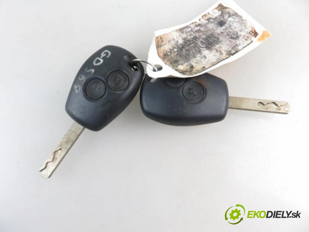 RENAULT CLIO III 1.2 16V D4F 764 manual 5 stupňová 58 kW 78 km  dálkové / klíč 806017028R (Spínací skříňky a klíče)
