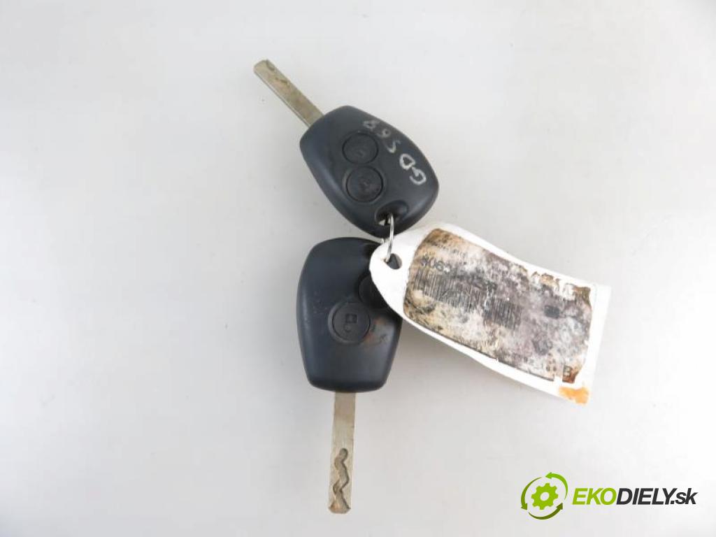 RENAULT CLIO III 1.2 16V D4F 764 manual 5 stupňová 58 kW 78 km  dálkové / klíč 806017028R (Spínací skříňky a klíče)