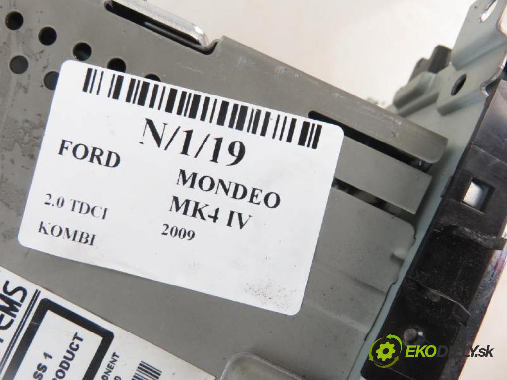 FORD MONDEO MK4 IV (BA7) 2.0 TDCI UFBA, QXBA, QXBB automatic 6 stupňová 103 kW 140 km  RADIO CD FDC200/8S7T18C815AC