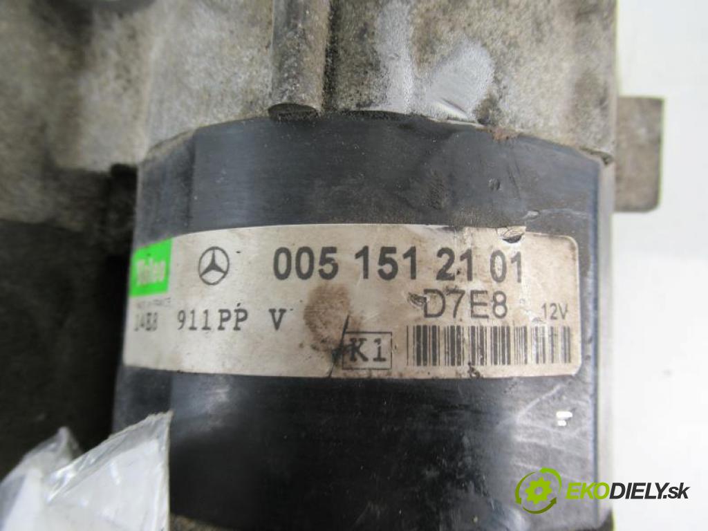 MERCEDES BENZ A W168 1.4 A 140 (168.031, 168.131) M 166.940 manual 5 stupňová 60 kW 82 km  startér 0051512101/14E8911PPV (Startéry)