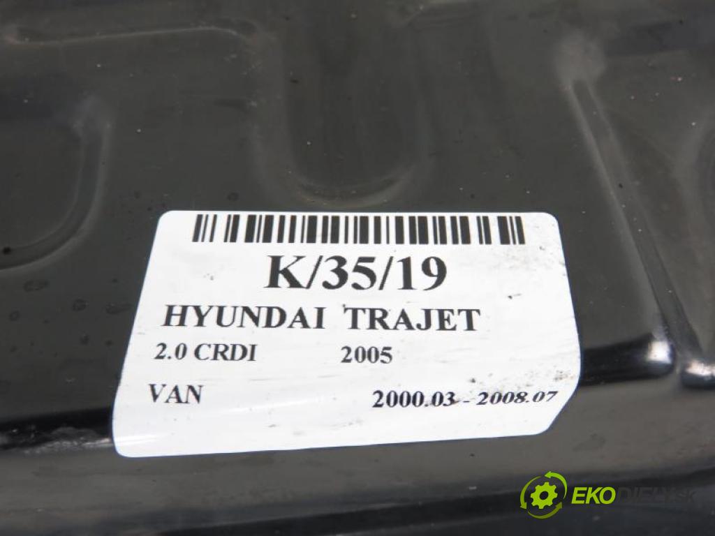 HYUNDAI TRAJET 2.0 CRDI D4EA manual 5 stupňová 83 kW 113 km  Torpédo, plast pod čelné okno  (Torpéda)
