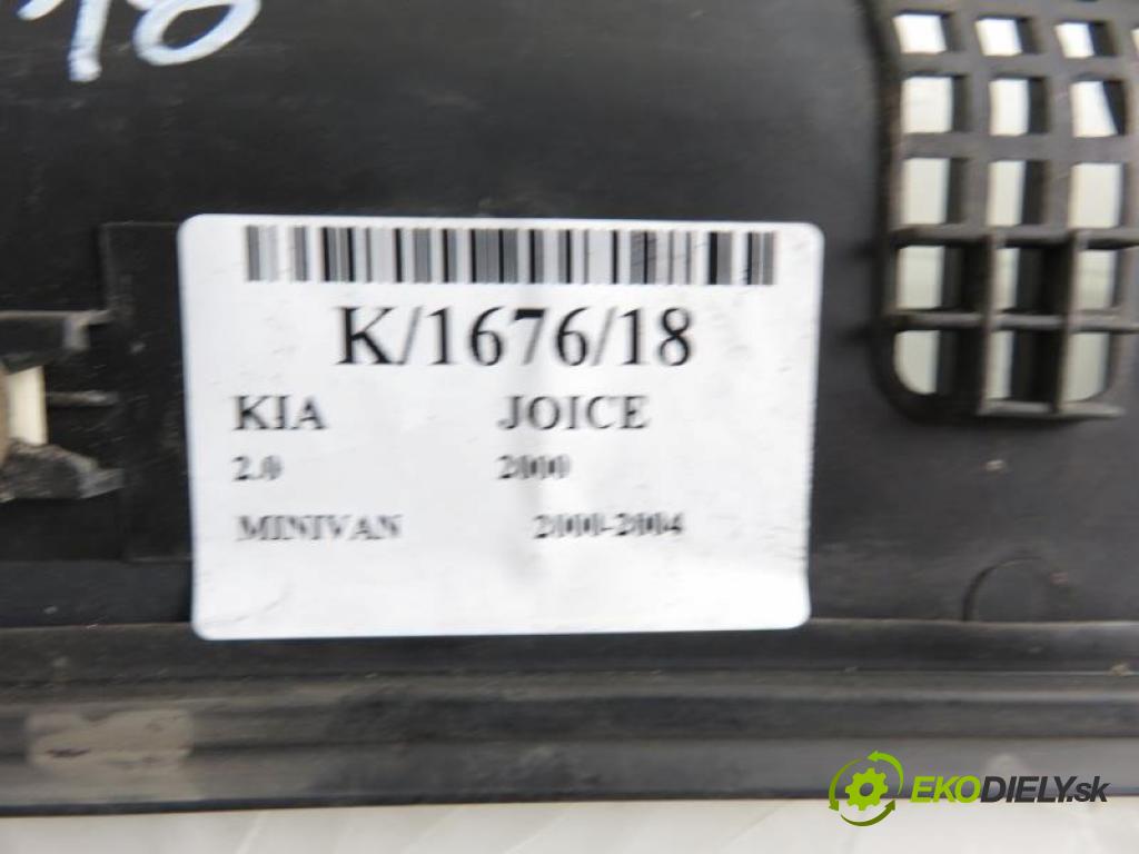 KIA JOICE 2.0 G4CP manual 5 stupňová 102 kW 139 km  Torpédo, plast pod čelné okno 87411M2000 (Torpéda)