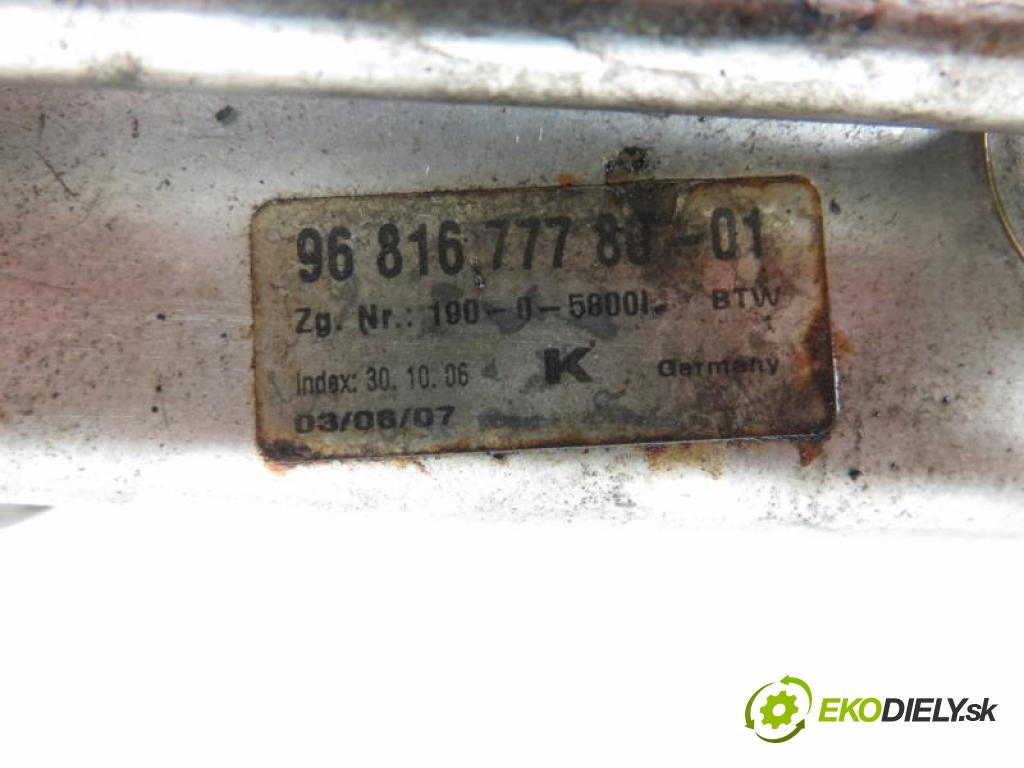 MITSUBISHI OUTLANDER II 2.2 DI-D 4WD 4HN (PSA), 4HK (PSA) manual 6 stupňová 115 kW 156 km Chladič spalín 968167778001/9681677780 (Ostatné)