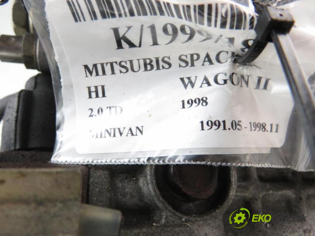 MITSUBISHI SPACE WAGON II 2.0 TD 4D68 T manual 5 stupňová 60 kW 82 km  Pumpa vstrekovacia MD189554/09600080935/1985000680 (Vstrekovacie čerpadlá)