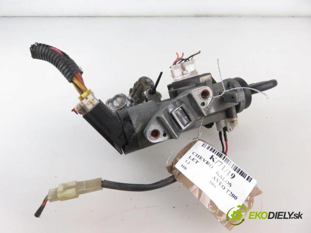 CHEVROLET KALOS AVEO T200 1.2 8V B12S1 manual 5 stupňová 53 kW 72 km  spinačka / zámky IT7IM800T/1176AIM800T/96540559 (Spínacie skrinky a kľúče)