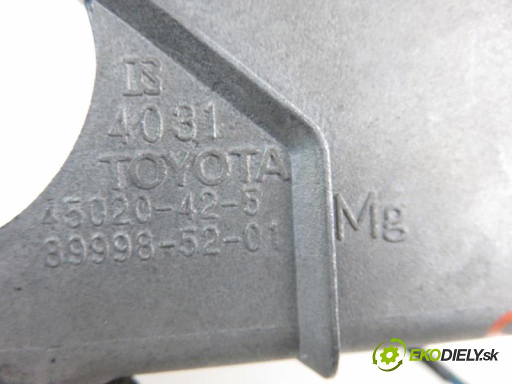 TOYOTA AURIS I (E15) 1.6 VVTI 1ZR-FE manual 5 stupňová 91 kW 124 km  blokáda tyče volantu 45020425/899985201