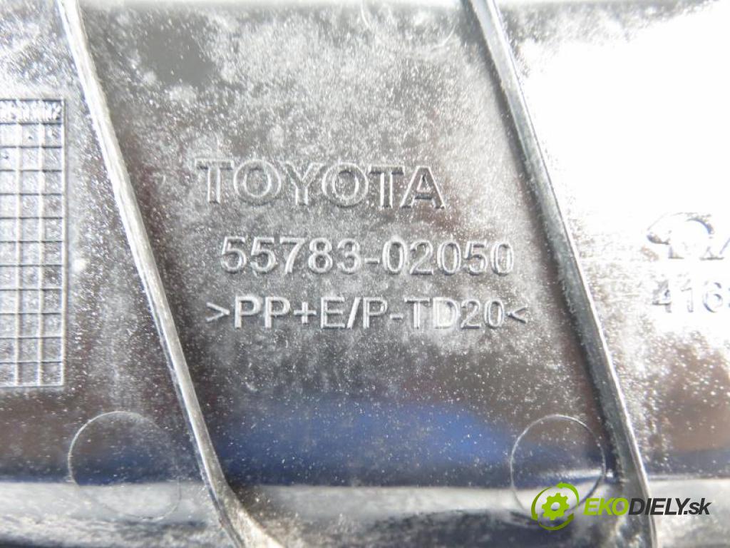 TOYOTA AURIS I (E15) 1.6 VVTI 1ZR-FE manual 5 stupňová 91 kW 124 km  Torpédo, plast pod čelné okno 5578302050 (Torpéda)
