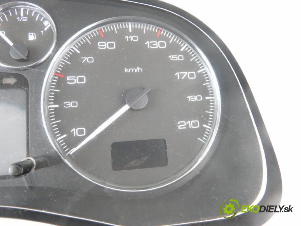 PEUGEOT 307 1.6 HDI 110 9HY (DV6TED4), 9HZ (DV6TED4) manual 5 stupňová 80 kW 109 km Prístrojovka elektrický P9654485280/281121955/21651870 (Prístrojové dosky, displeje)