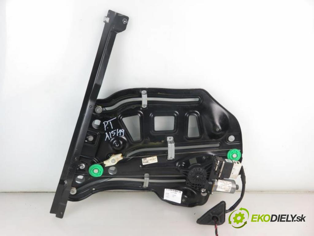 AUDI A4 B7 (8EC) 2.0 TFSI BGB, BWT, BPG, BWE manual 6 stupňová 147 kW 200 km  Mechanizmus okien PTE 8H0839398A/8H0809890A/8H0959802A (Mechanizmy sťahovania okna)