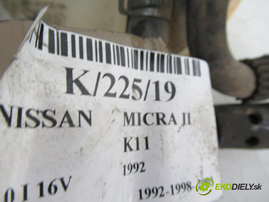 NISSAN MICRA II K11 1.0 I 16V CG10DE manual 5 stupňová 40 kW 54 km  pumpa paliva 240127004001 (Palivové pumpy, čerpadla)