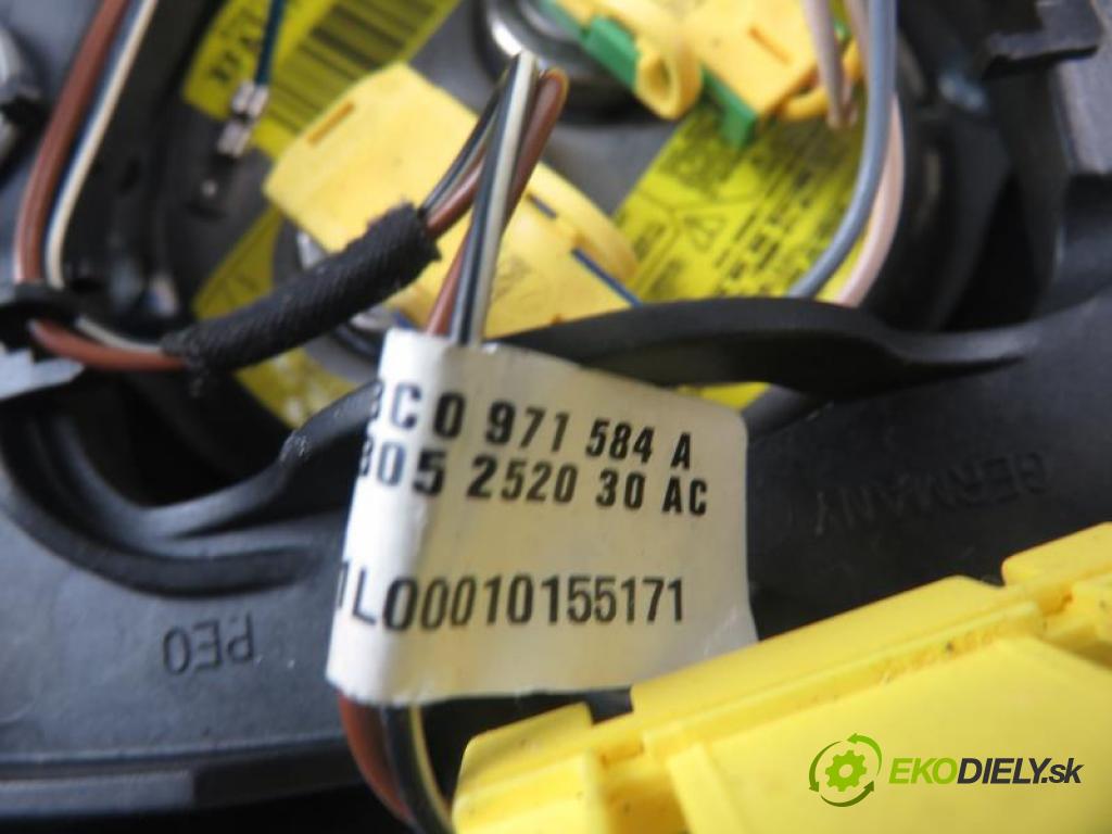 VW PASSAT B6 1.9 TDI BKC, BXE, BLS manual 5 stupňová 77 kW 105 km  AirBag air BAG volantu 3C0880201AH (Airbagy)