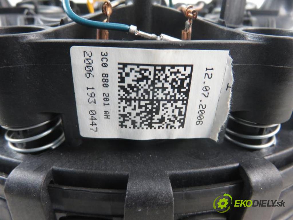 VW PASSAT B6 1.9 TDI BKC, BXE, BLS manual 5 stupňová 77 kW 105 km  AirBag air BAG volantu 3C0880201AH (Airbagy)