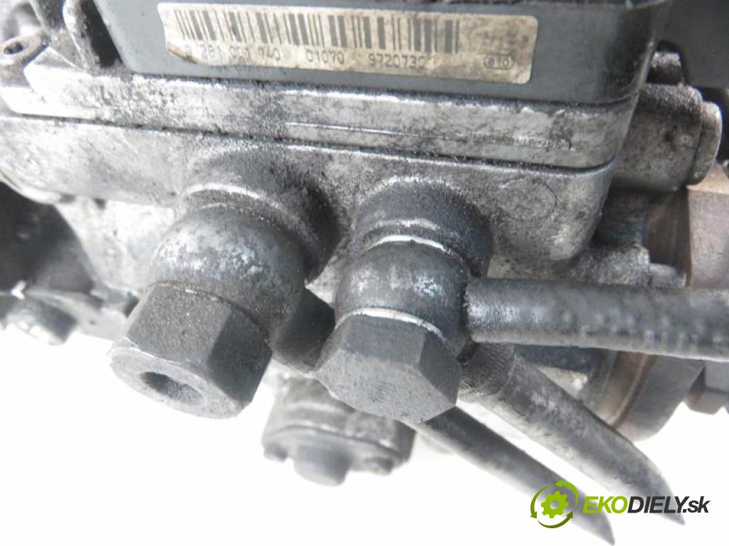 OPEL ASTRA II G 2.0 DI X 20 DTL, Y 20 DTL manual 5 stupňová 60 kW 82 km  Pumpa vstrekovacia 0470504011/1582020066/0281001740 (Vstrekovacie čerpadlá)