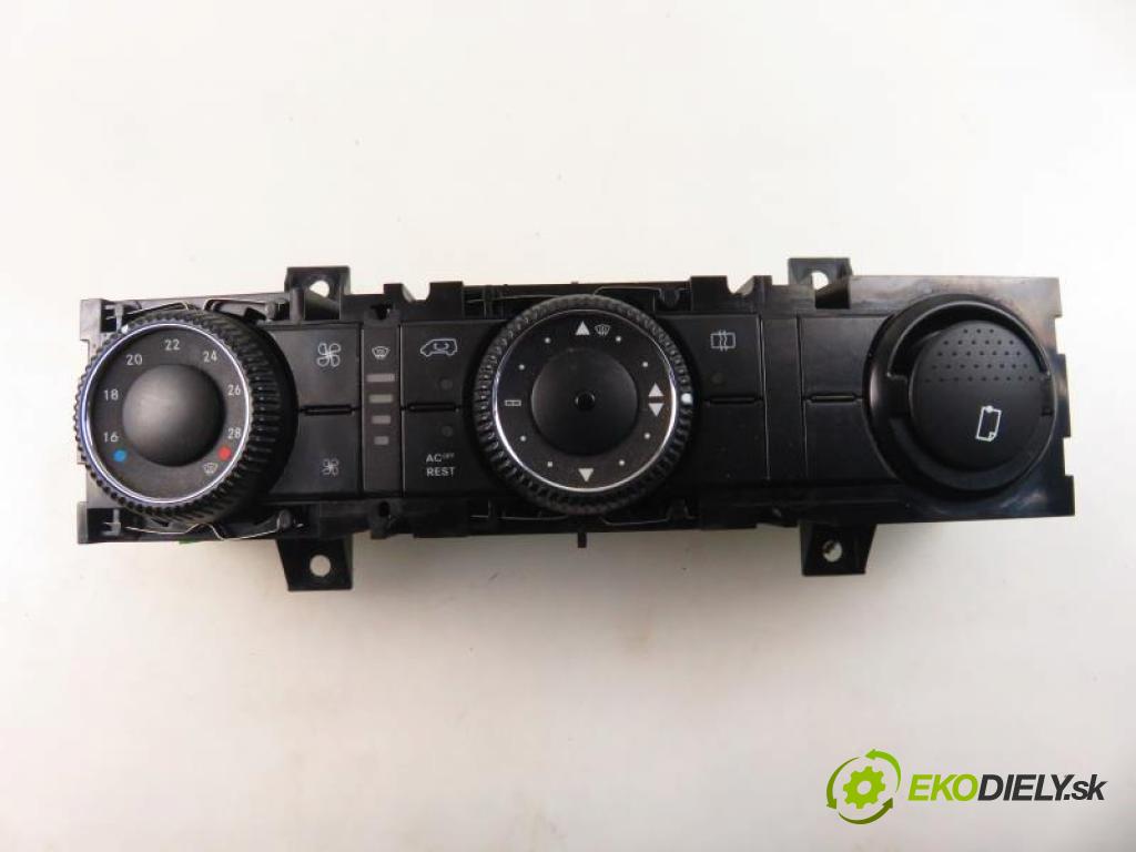 VW CRAFTER I 2.5 TDI BJK, CEBB manual 6 stupňová 80 kW 109 km  Panel kúrenia - klimatizácia 5HB00918300/2E1907040/C9960002 (Prepínače, spínače, tlačidlá a ovládače kúrenia)