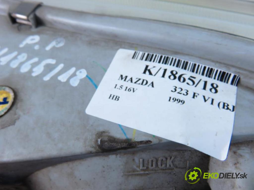 MAZDA 323 F VI (BJ) 1.5 16V ZL05, ZL06 manual 5 stupňová 65 kW 88 km  Svetlo PP  (Svetlá predné)