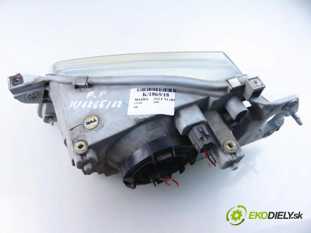MAZDA 323 F VI (BJ) 1.5 16V ZL05, ZL06 manual 5 stupňová 65 kW 88 km  Svetlo PP  (Svetlá predné)