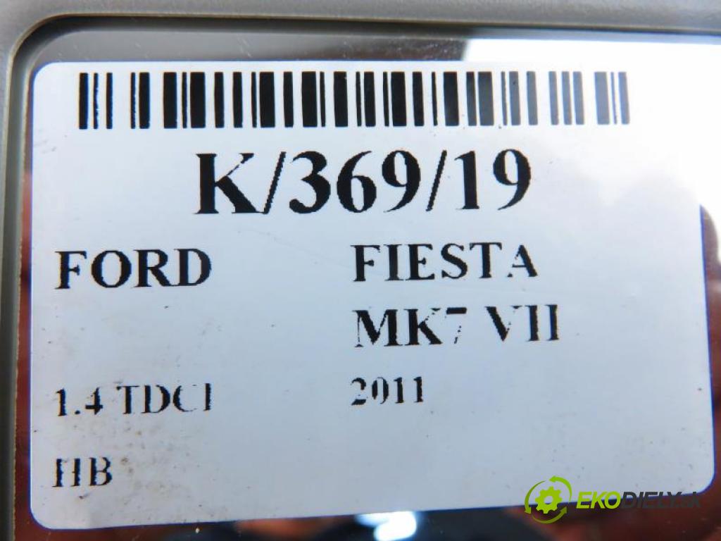 FORD FIESTA MK7 VII 1.4 TDCI KVJA, F6JD manual 5 stupňová 51 kW 70 km  kryty protislnečné  (Slnečné clony)