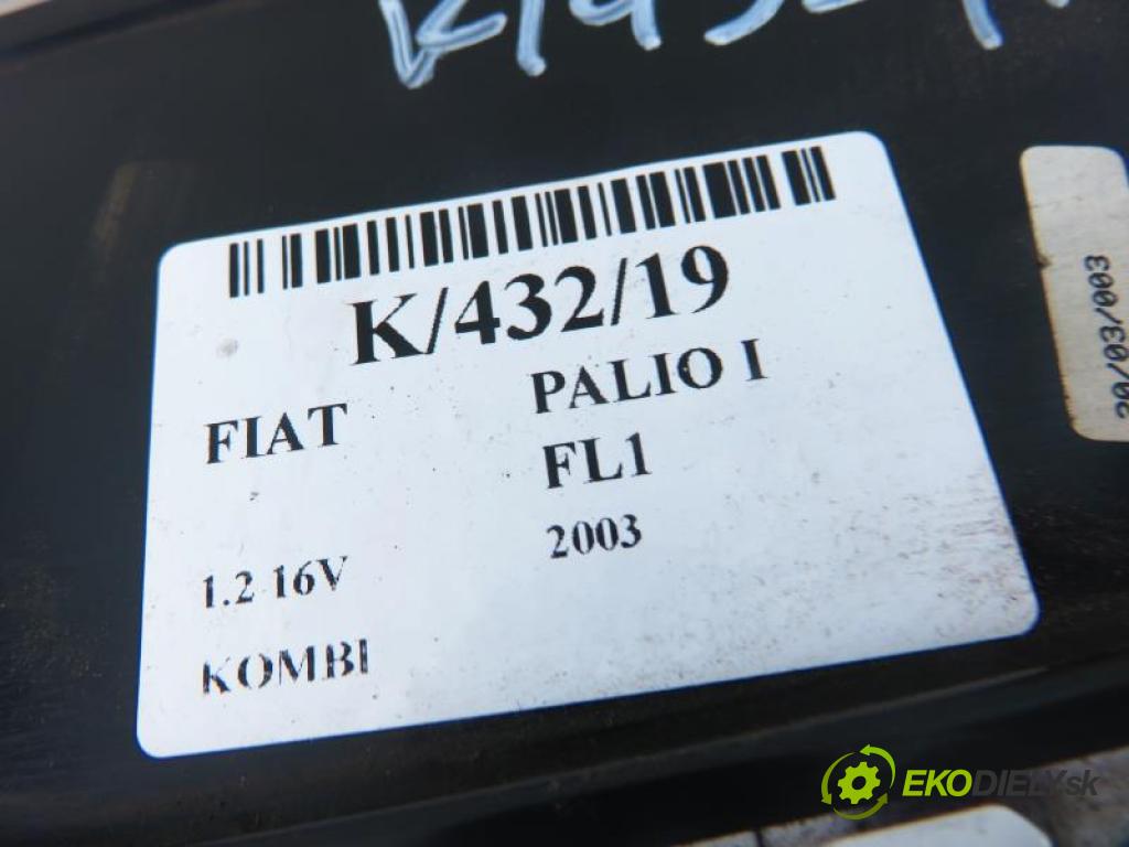 FIAT PALIO Weekend (178) FL1 1.2 16V 188 A5.000 manual 5 stupňová 59 kW 80 km  prístrojovka elektrický 0606346017/46828993 (Přístrojové desky, displeje)