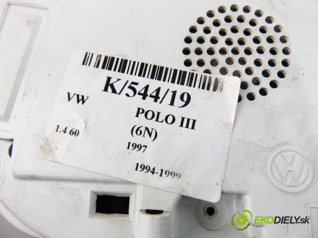 VW POLO III (6N) 1.4 60 AEX, AKV, APQ manual 5 stupňová 44 kW 60 km Prístrojovka elektrický 5392326600 (Prístrojové dosky, displeje)