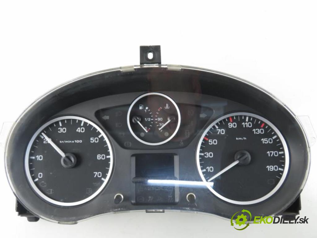 PEUGEOT PARTNER II 1.6 HDI 9HZ (DV6TED4) manual 5 stupňová 80 kW 109 km  prístrojovka elektrický 9665983480/503001315606/555001310102 (Přístrojové desky, displeje)