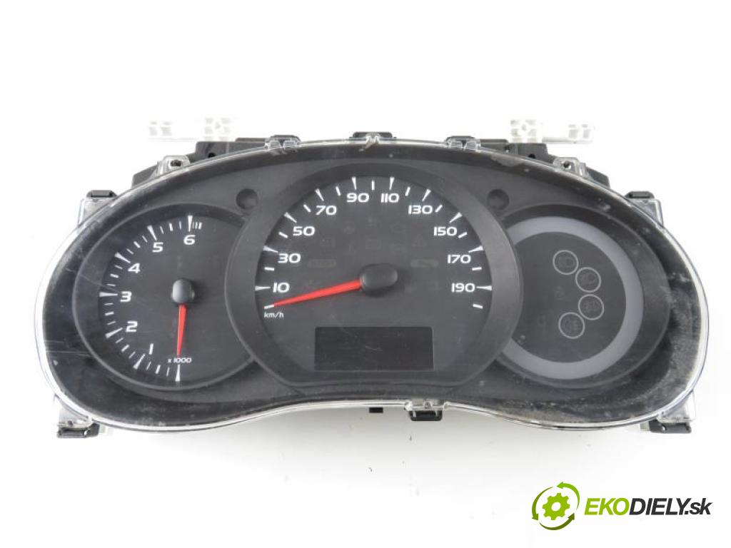 RENAULT KANGOO II 1.5 DCI (KW0A) K9K 800 manual 5 stupňová 50 kW 68 km  Prístrojovka elektrický P248101769R (Prístrojové dosky, displeje)
