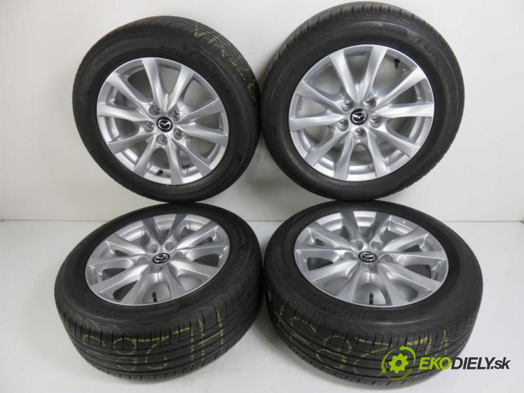 MAZDA 6 II 2.5 MZR L5-VE manual 5 stupňová 125 kW 170 km  řemenice / kola / hlinikové 9965077570
