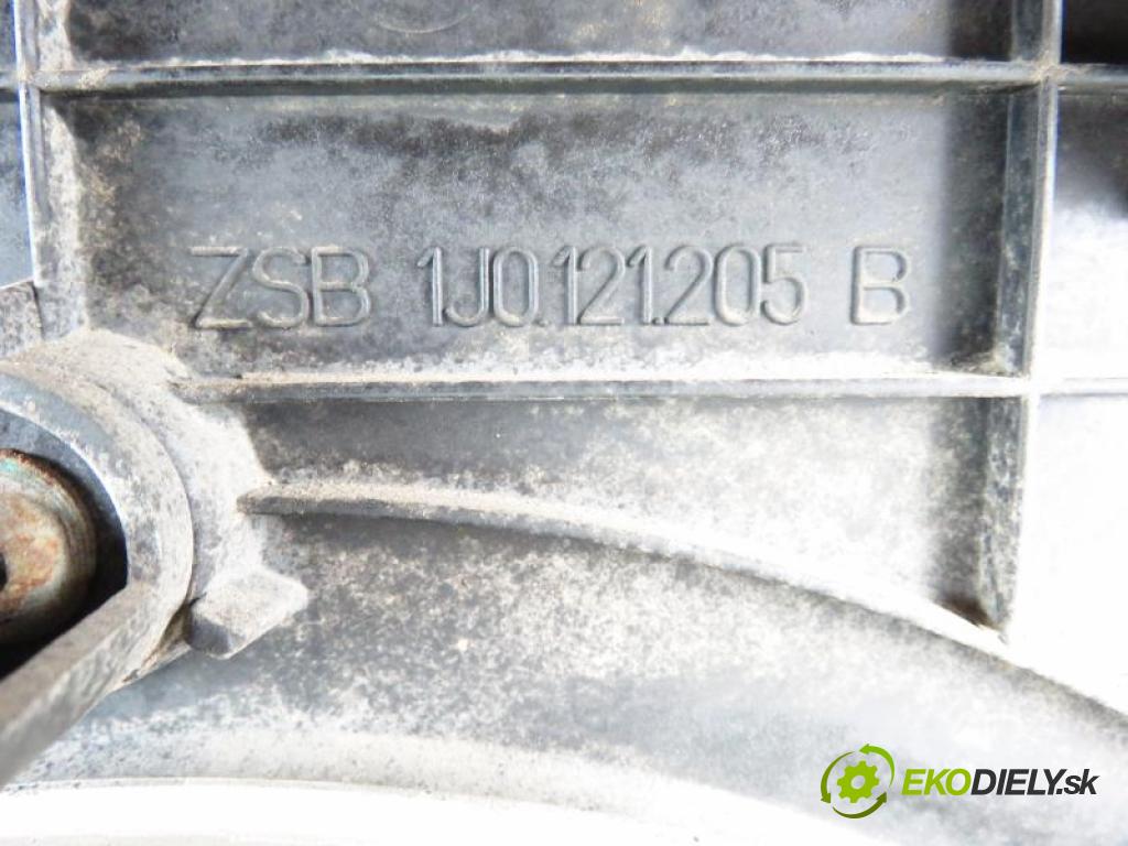 VW GOLF IV 4 1.9 TDI PD AUY, AJM manual 6 stupňová 85 kW 115 km  Ventilátor chladič klíma/voda 1J0121207M/1J0121205B (Ventilátory)