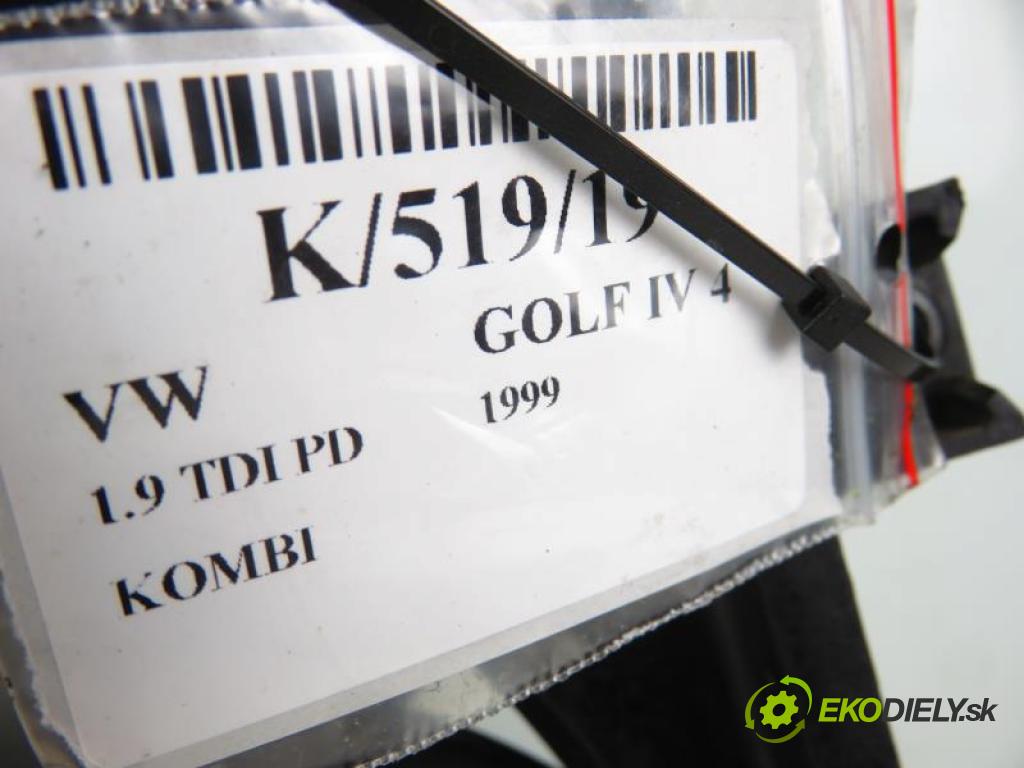 VW GOLF IV 4 1.9 TDI PD AUY, AJM manual 6 stupňová 85 kW 115 km  Ventilátor chladič klíma/voda 1J0121207M/1J0121205B (Ventilátory)