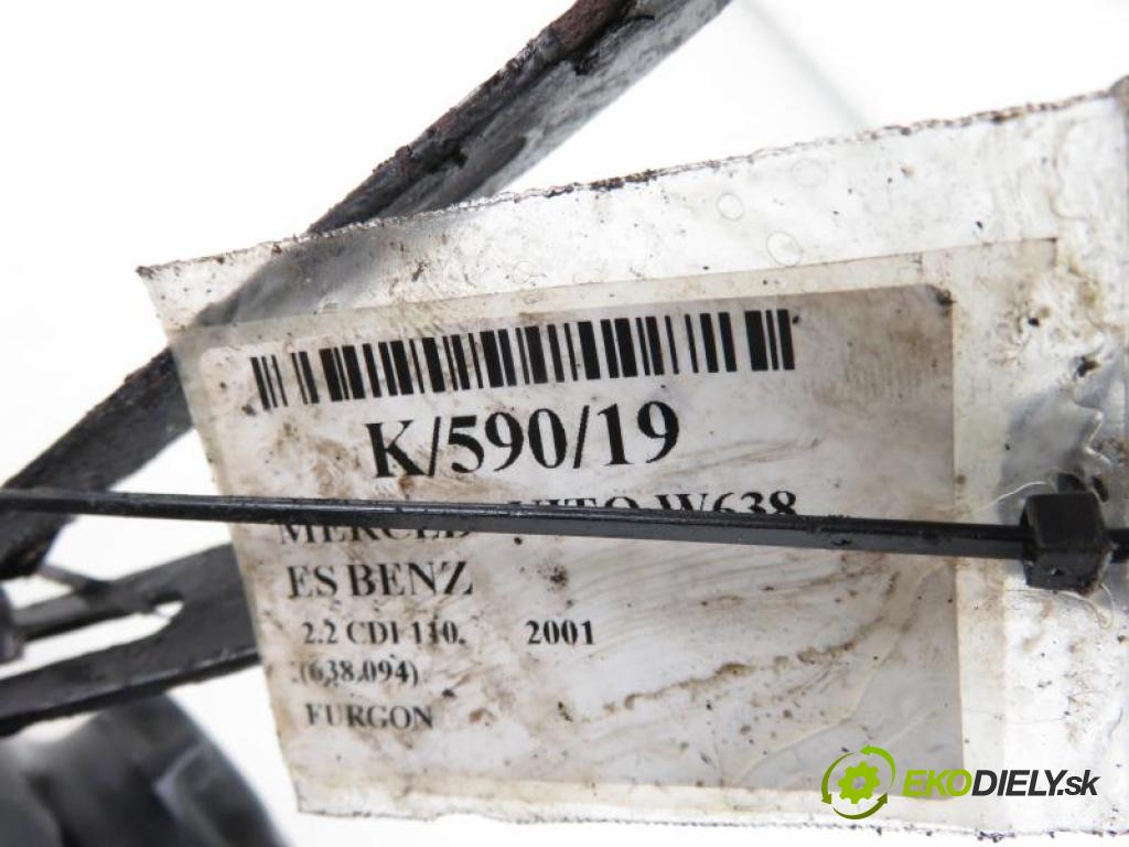 MERCEDES BENZ VITO W638 2.2 CDI 112 (638.094) OM 611.980 manual 5 stupňová 90 kW 122 km  nádržka servočerpadlo  (Zbiorniki płynu wspomagania)